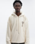 Ami Hoodie Logo Cream