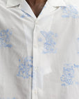 Kenzo Shirt Sc Woven Cotton White