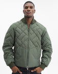 Kenzo Jacket Quilted Weave Khaki