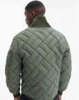 Kenzo Jacket Quilted Weave Khaki