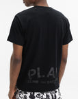 Comme Des Garcons T-Shirt Heart Emblem Black