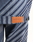 Kenzo Jacket Stripes Denim Rinse Blue