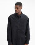 Kenzo Shirt Ls Woven Cotton Black