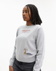 Kenzo Sweater Logo Pearl Grey