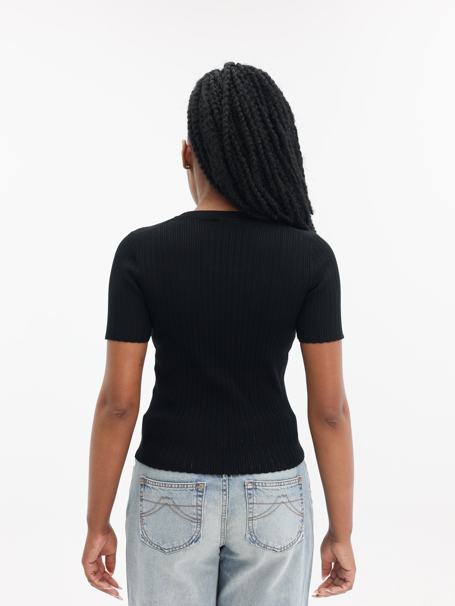 Kenzo Top Knitted SS Black-AL Capone Premium