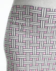 Kenzo Skirt Checkered Pale Grey