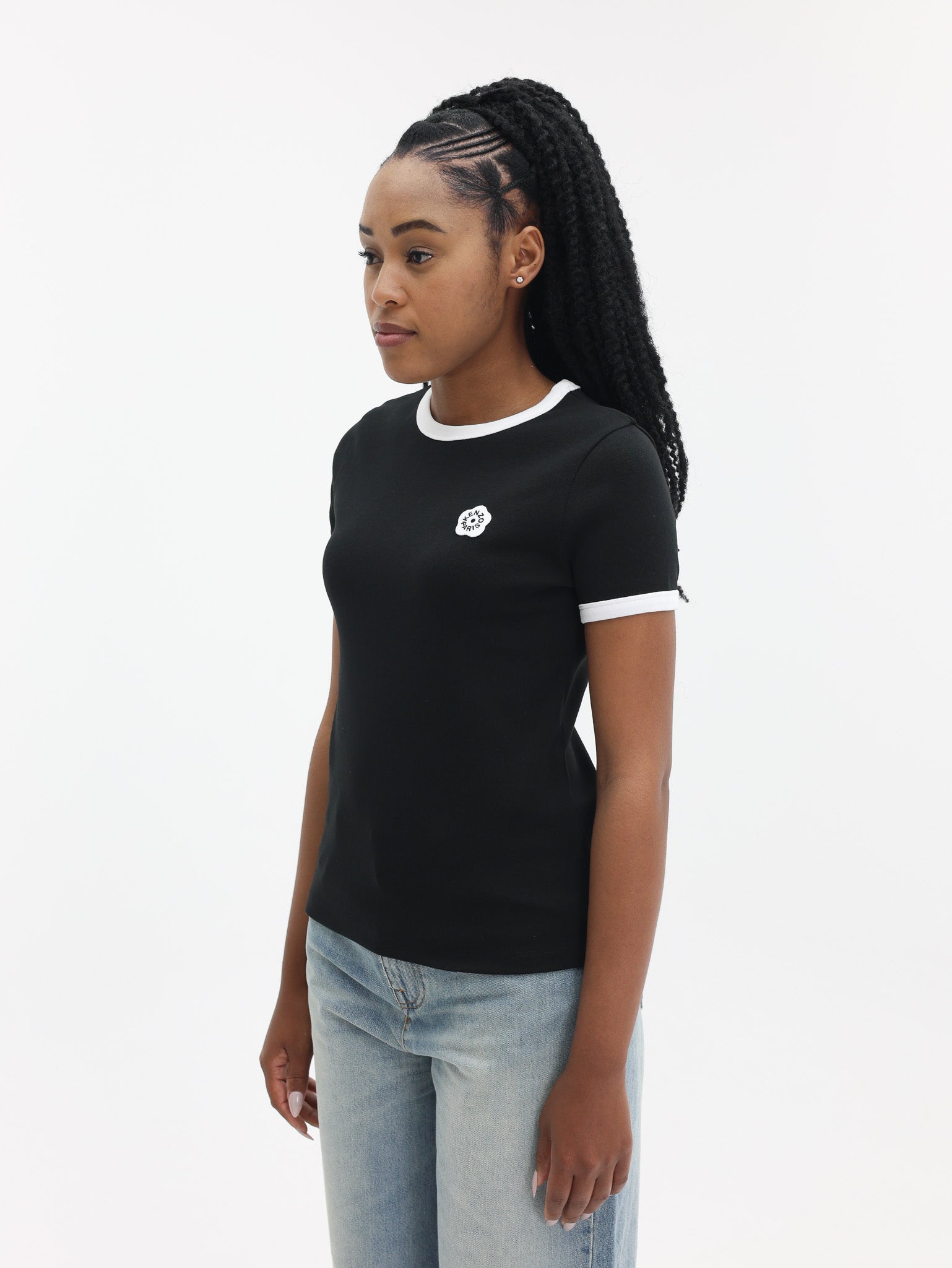 Kenzo T-Shirt Boke Flower 2.0 Black-AL Capone Premium