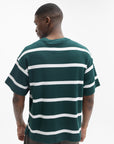 Puma T-Shirt Select Essentials Waffle Green-White