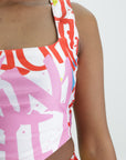 Chiara Ferragni Top Ladies Graphic Print Multi Colour
