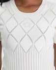 Kenzo Top Knitted SS Off White-AL Capone Premium