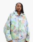 Kenzo Jacket Allover Print Light Blue