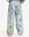 Kenzo Pants Allover Print Light Blue-Multi