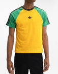 Adidas T-Shirt X Wales Bonner Green-Yellow