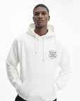 Drole De Monsieur Sweater Slogan Hoodie Off-White