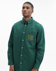 Drole De Monsieur Shirt Slogan Dark Green