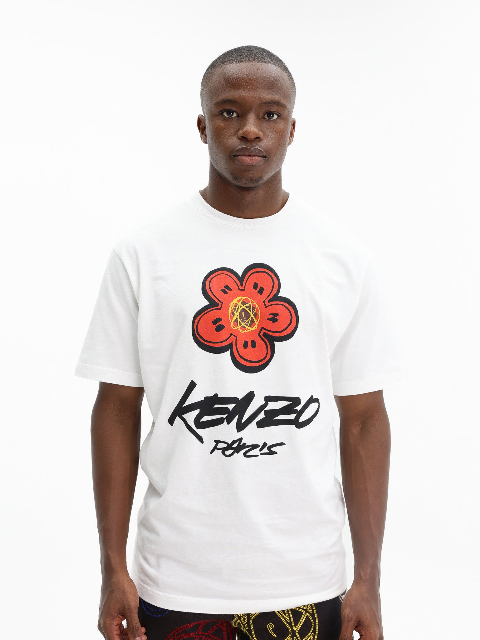 Kenzo T-Shirt Boke Flower Off-White - AL Capone Premium