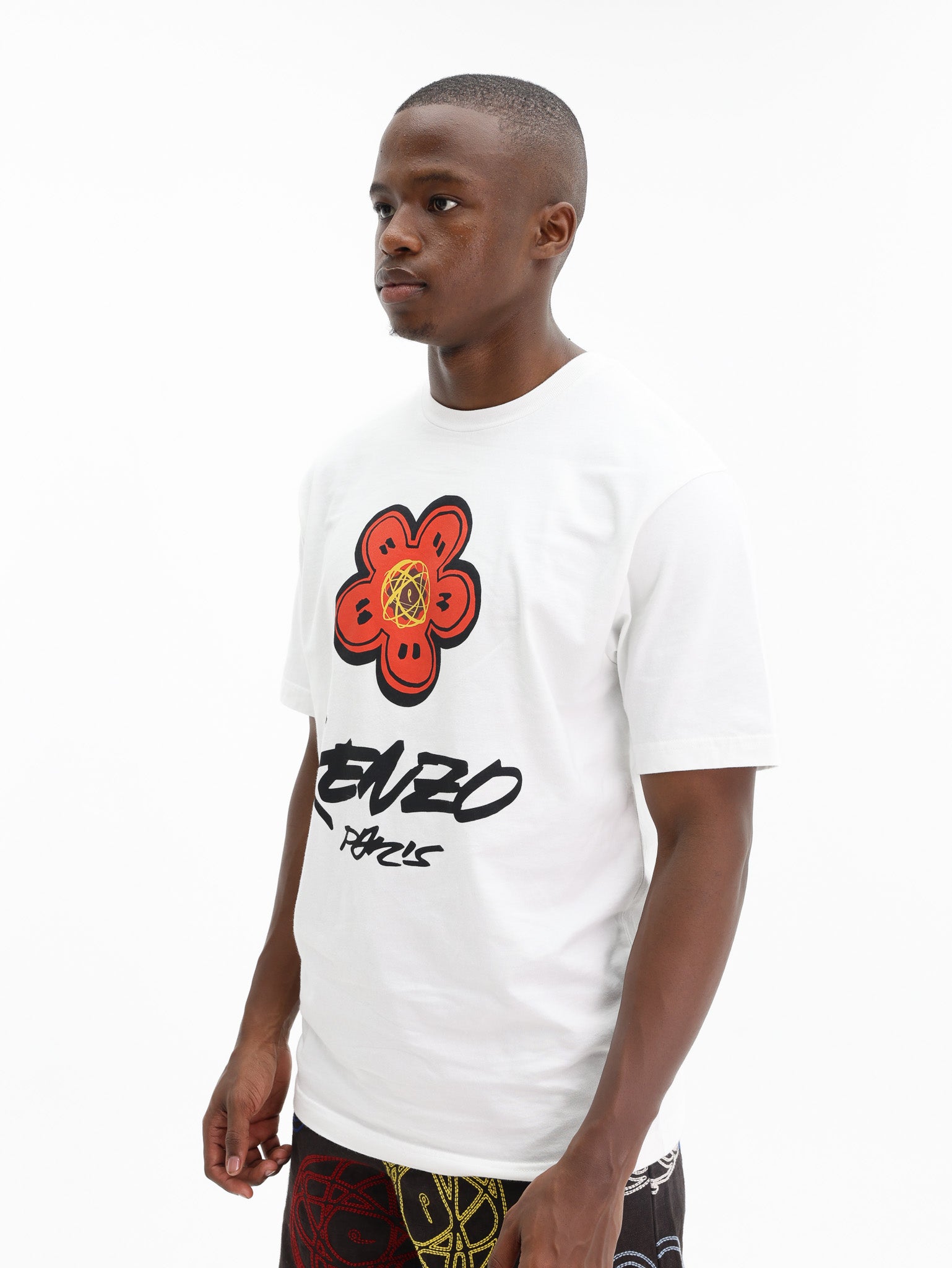 Kenzo T-Shirt Boke Flower Off-White - AL Capone Premium