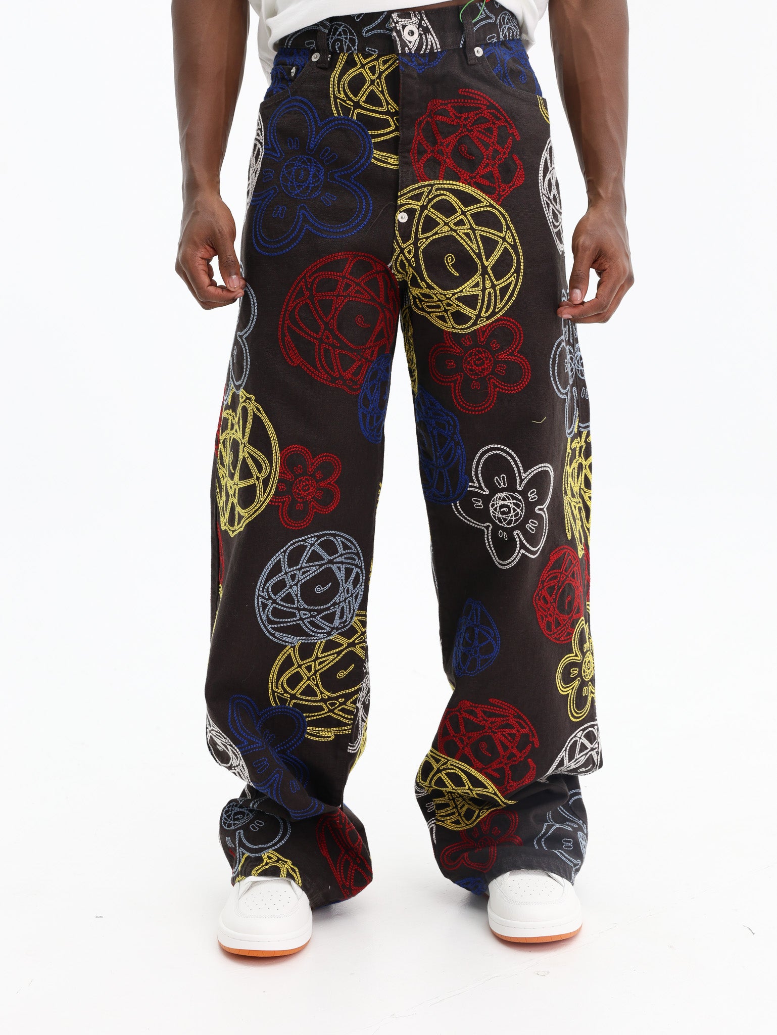 Kenzo Pants Allover Print