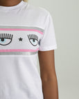 Chiara Ferragni T-Shirt Logo White