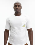 Drole De Monsieur T-Shirt Pocket Clock Off-White