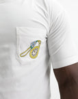 Drole De Monsieur T-Shirt Pocket Clock Off-White