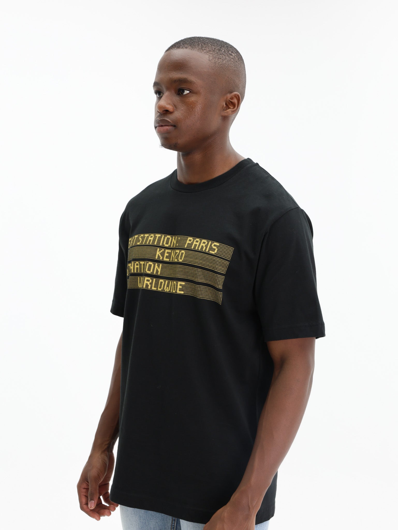 Kenzo T-Shirt Next Station Black - AL Capone Premium