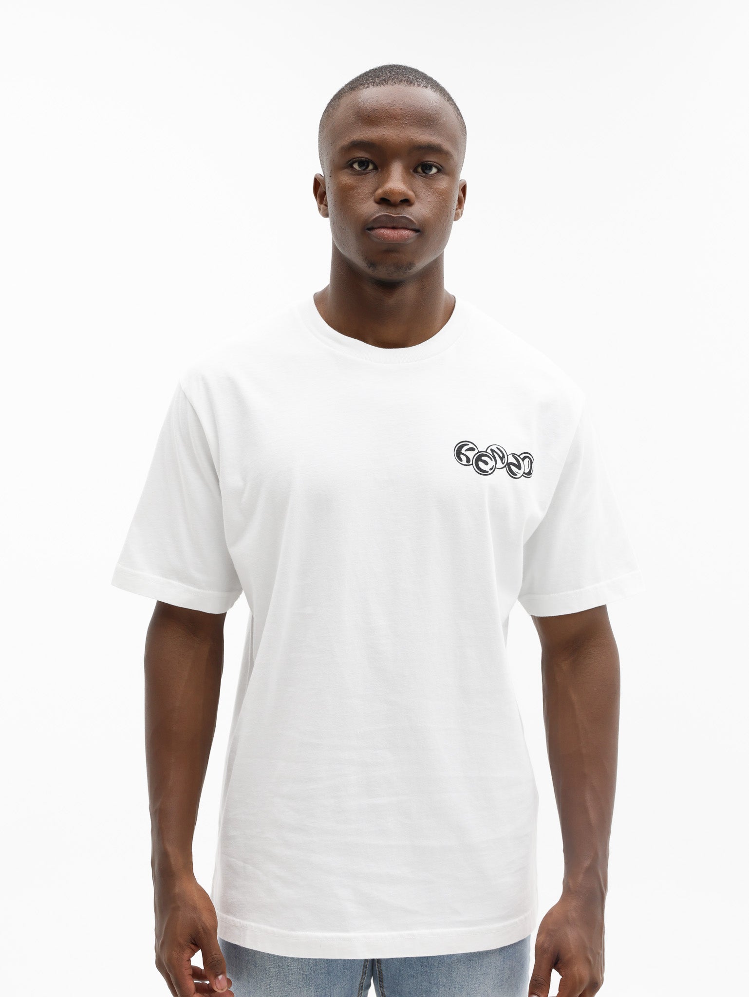 Kenzo T-Shirt Logo Off-White - AL Capone Premium