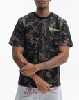 Ice-cream T-Shirt Tree Camo Black