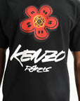 Kenzo T-Shirt Boke Flower Logo Black