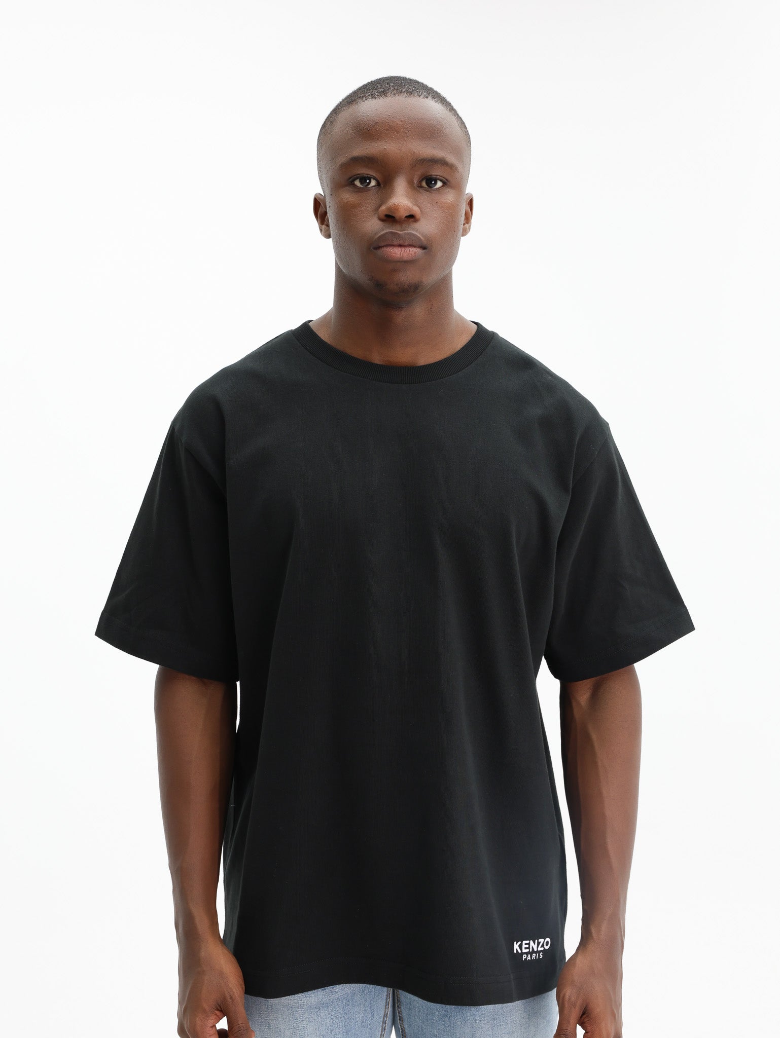 Kenzo T-Shirt Logo Black - AL Capone Premium