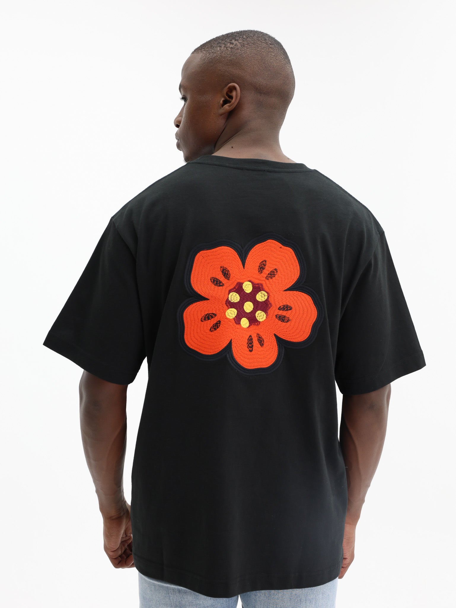 Kenzo T-Shirt Logo Black - AL Capone Premium