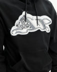 Ice-cream Hoodie Iced Out Dog Popover Black