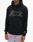 Ice-cream Hoodie Crystal Dog Black