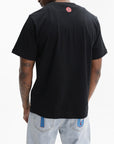 Ice-cream T-Shirt Running Dog Logo Black