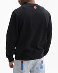 Ice-cream Sweater Running Dog Logo Black