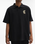 Just Cavalli Golfer Snake Logo Black