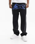 Ice-cream Jeans Dog Denim Pant Black