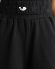 Chiara Ferragni Shorts Elastic Logo Black