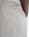 Drole De Monsieur Shorts Checkered Beige