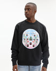 Kenzo Sweater Graphic Print Black