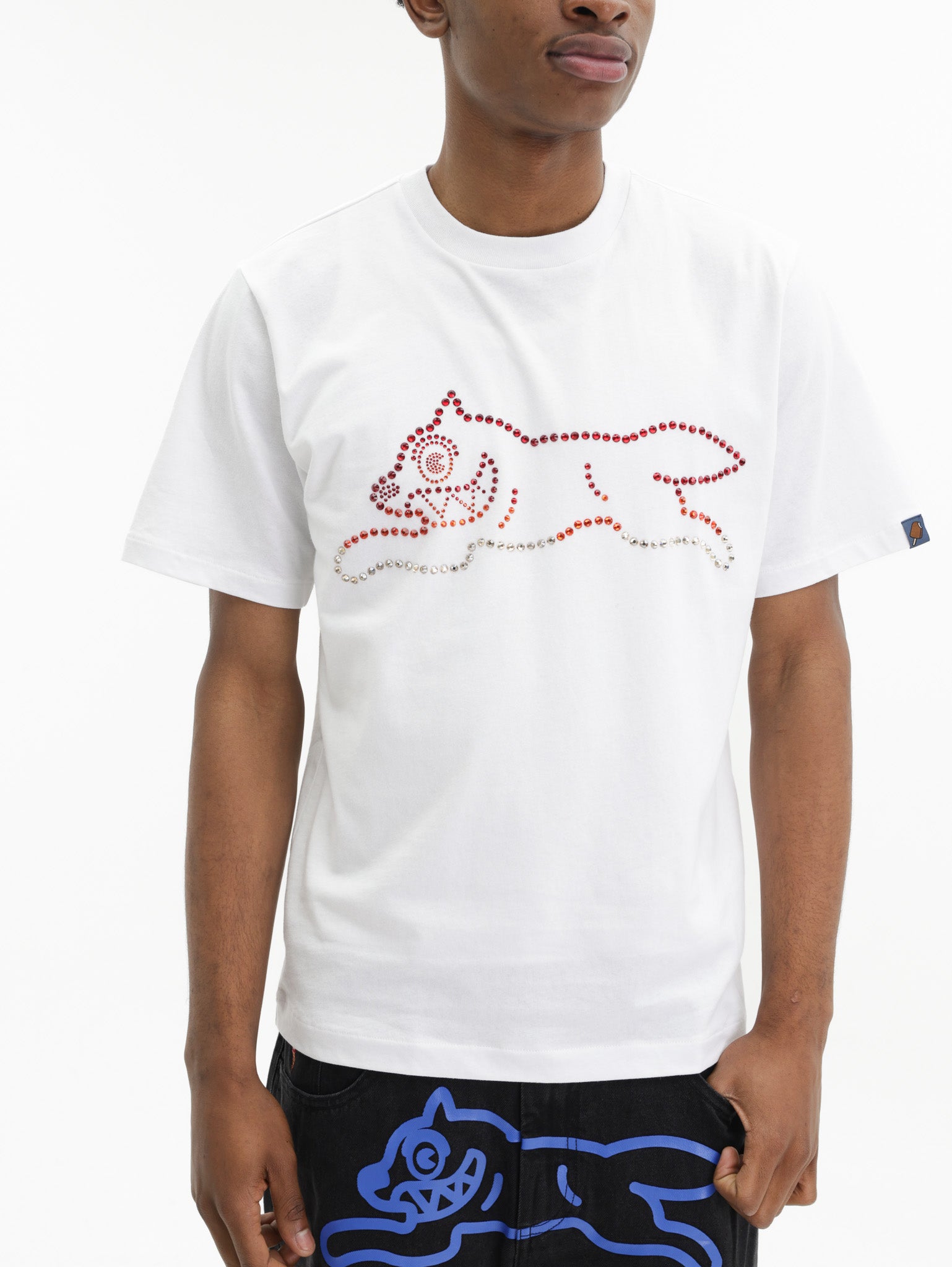 Ice-cream T-Shirt Crystal Dog White – AL Capone Premium