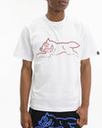 Ice-cream T-Shirt Crystal Dog White