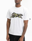 Ice-cream T-Shirt Tiger Stripe Dog White