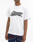 Ice-cream T-Shirt Running Dog Logo White