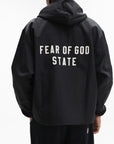 Essentials Jacket With Hood Black