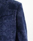 Etro Jacket Roma Jersey Sport Navy