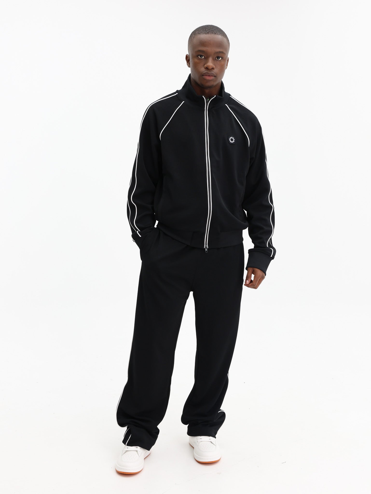 Kenzo Jacket Logo Black - AL Capone Premium