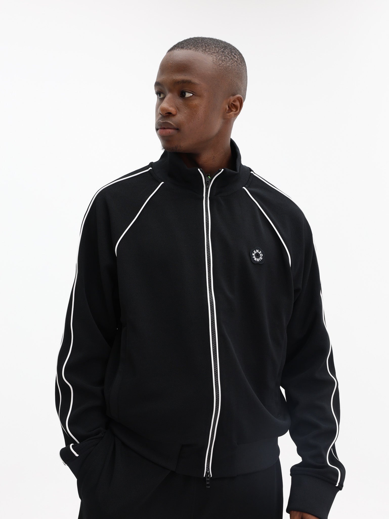 Kenzo Jacket Logo Black - AL Capone Premium