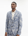 Etro Jacket Roma Sport Blue-White