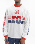 Ice-cream Sweater Mesh Logo Black